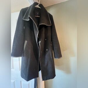 Vince Camuto Black And Sparkles Winter Jacket womens size medium